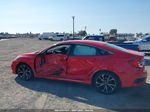 2020 Honda Civic Sedan Sport Red vin: 2HGFC2F81LH570472