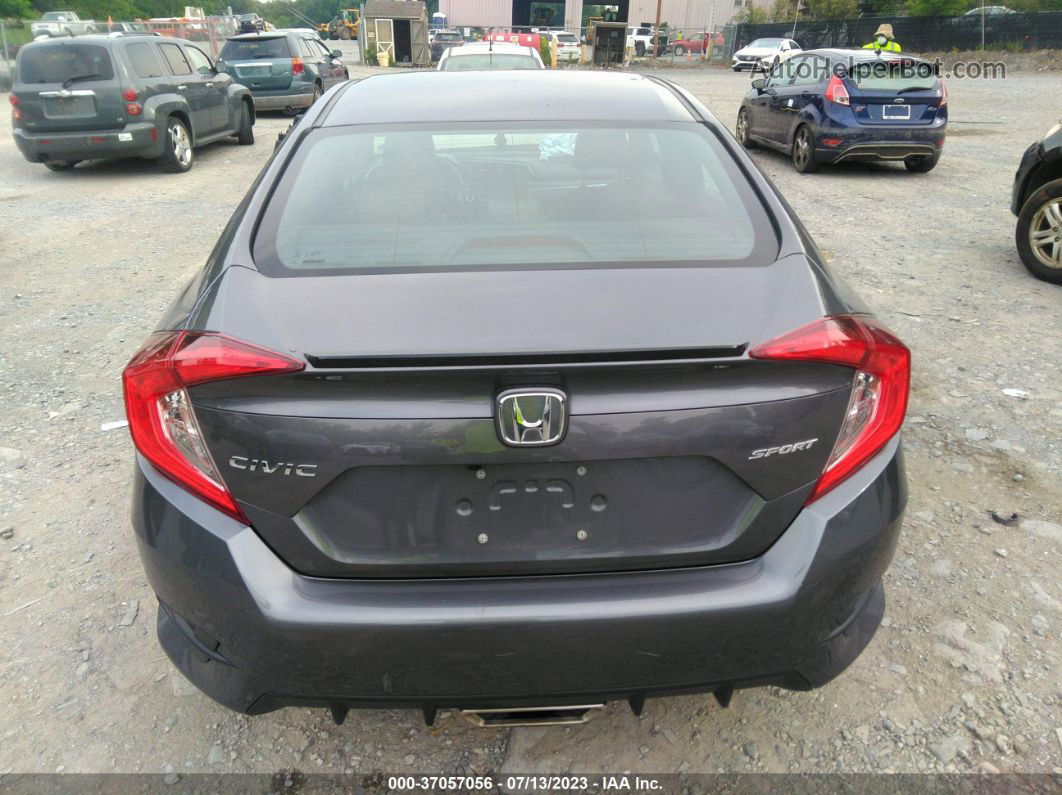 2020 Honda Civic Sedan Sport Серый vin: 2HGFC2F81LH599163