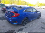 2019 Honda Civic Sport Blue vin: 2HGFC2F82KH500994