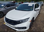 2019 Honda Civic Sedan Sport White vin: 2HGFC2F82KH555607