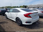 2019 Honda Civic Sedan Sport White vin: 2HGFC2F82KH555607