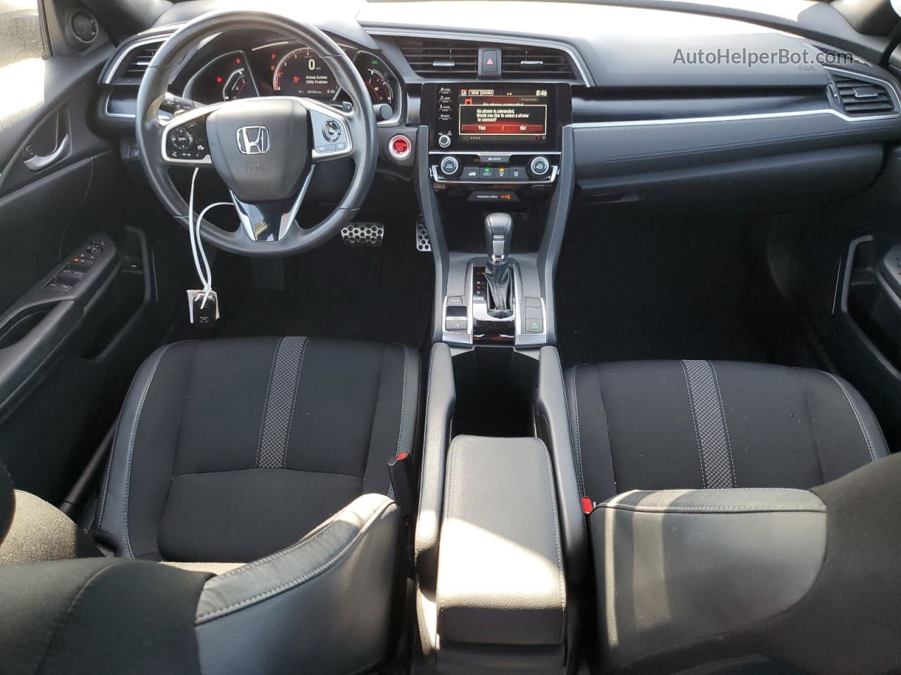 2020 Honda Civic Sport Серый vin: 2HGFC2F82LH503136