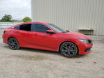 2020 Honda Civic Sport Красный vin: 2HGFC2F82LH521295