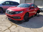 2020 Honda Civic Sport Red vin: 2HGFC2F82LH542051