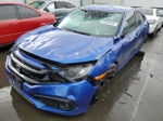 2020 Honda Civic Sport Blue vin: 2HGFC2F82LH560047