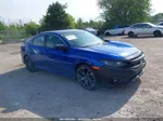 2020 Honda Civic Sport Синий vin: 2HGFC2F82LH584560