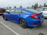 2019 Honda Civic Sport Blue vin: 2HGFC2F83KH533888