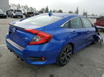 2019 Honda Civic Sport Blue vin: 2HGFC2F83KH533888