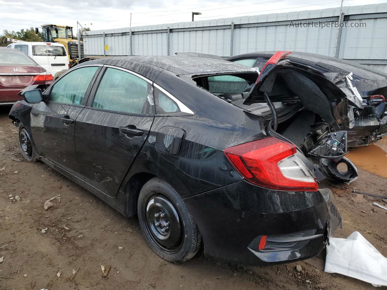 2019 Honda Civic Sport Black vin: 2HGFC2F83KH539545