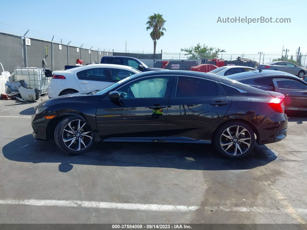 2019 Honda Civic Sport Black vin: 2HGFC2F83KH555261