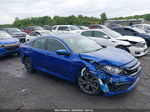 2020 Honda Civic Sedan Sport Blue vin: 2HGFC2F83LH504988