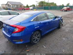 2020 Honda Civic Sedan Sport Blue vin: 2HGFC2F83LH504988