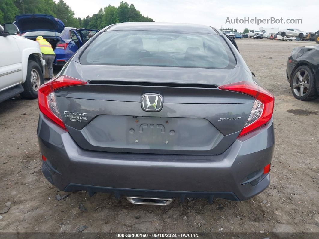 2020 Honda Civic Sport Gray vin: 2HGFC2F83LH561563