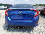 2020 Honda Civic Sport Синий vin: 2HGFC2F83LH571400