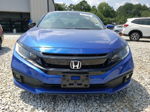 2020 Honda Civic Sport Синий vin: 2HGFC2F83LH571400