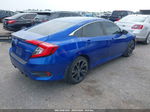 2020 Honda Civic Sport Blue vin: 2HGFC2F83LH580629