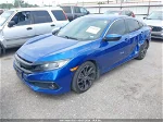 2020 Honda Civic Sport Blue vin: 2HGFC2F83LH580629