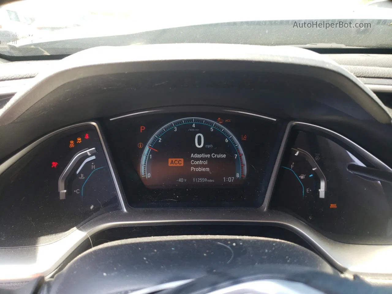 2016 Honda Civic Ex Черный vin: 2HGFC2F84GH531073