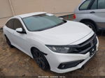 2020 Honda Civic Sedan Sport White vin: 2HGFC2F84LH550670