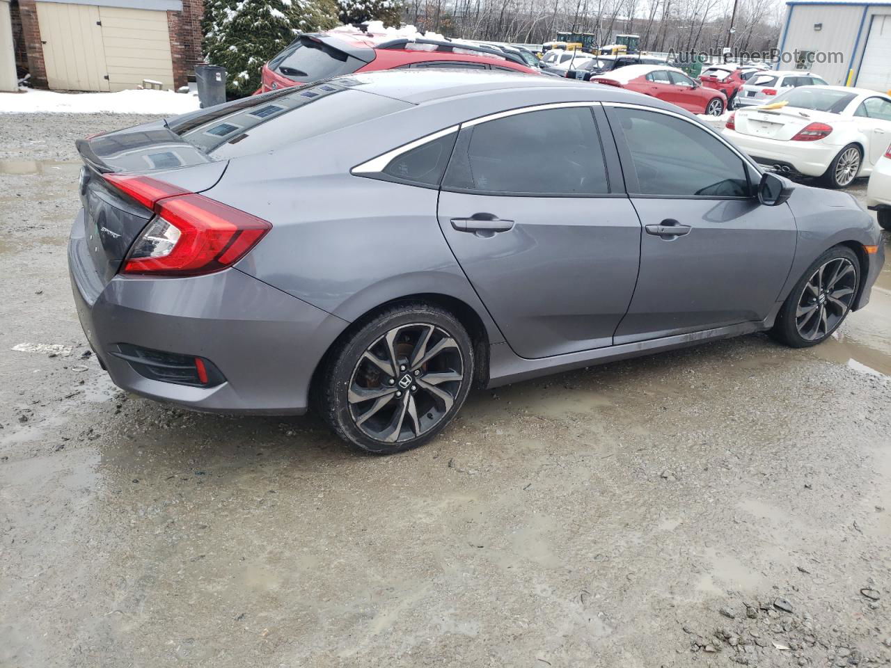 2020 Honda Civic Sport Charcoal vin: 2HGFC2F84LH588903