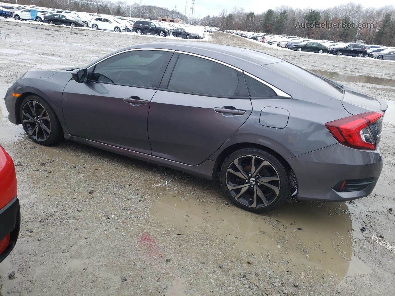 2020 Honda Civic Sport Charcoal vin: 2HGFC2F84LH588903