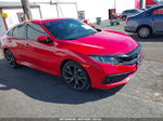 2020 Honda Civic Sport Red vin: 2HGFC2F84LH589498