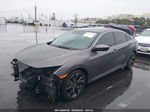 2019 Honda Civic Sport Серый vin: 2HGFC2F85KH526862