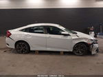 2019 Honda Civic Sport White vin: 2HGFC2F85KH558355