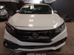 2019 Honda Civic Sport White vin: 2HGFC2F85KH558355