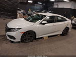 2019 Honda Civic Sport White vin: 2HGFC2F85KH558355