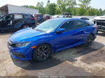 2020 Honda Civic Sport  Синий vin: 2HGFC2F85LH581958