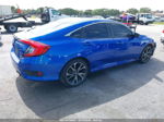 2020 Honda Civic Sport Синий vin: 2HGFC2F86LH502880