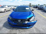 2020 Honda Civic Sport Синий vin: 2HGFC2F86LH502880