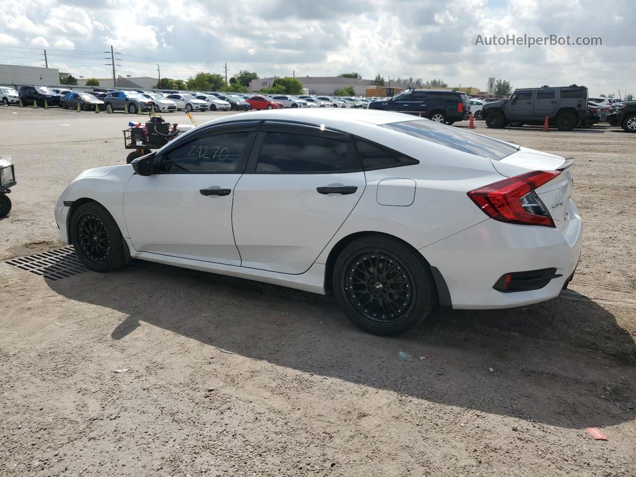 2020 Honda Civic Sport White vin: 2HGFC2F86LH512258