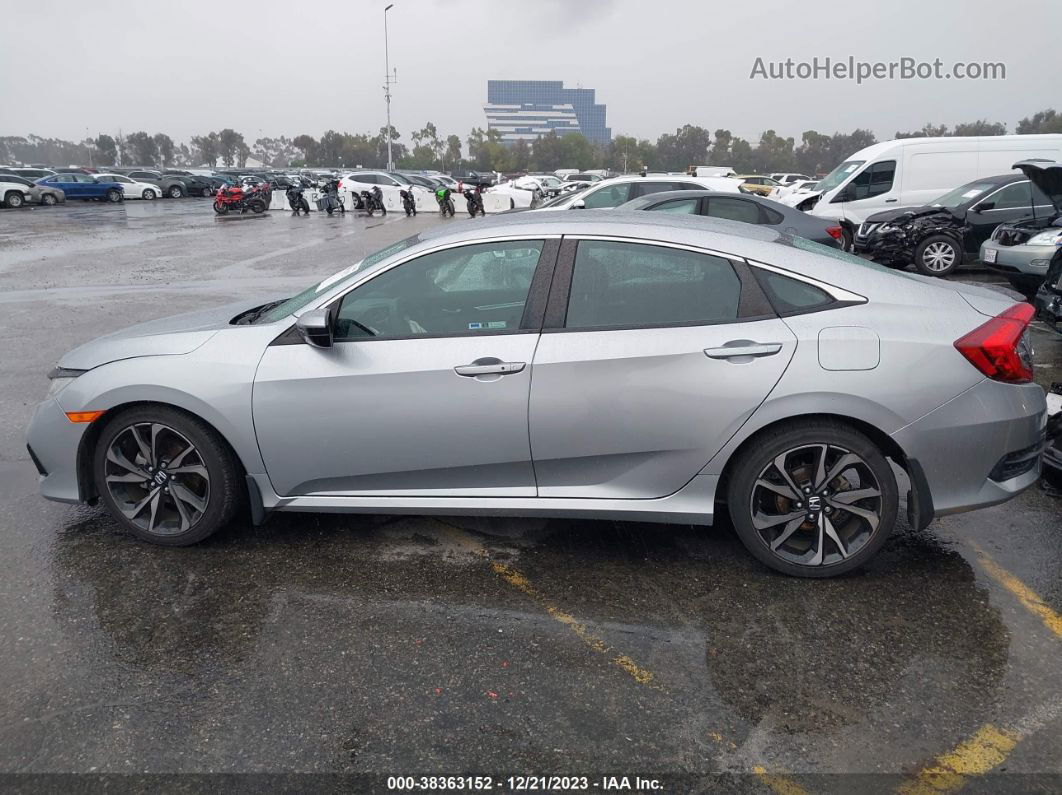 2020 Honda Civic Sport Серый vin: 2HGFC2F86LH525589