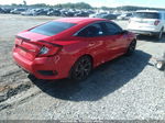 2020 Honda Civic Sedan Sport Red vin: 2HGFC2F86LH527035