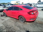 2020 Honda Civic Sedan Sport Красный vin: 2HGFC2F86LH527035