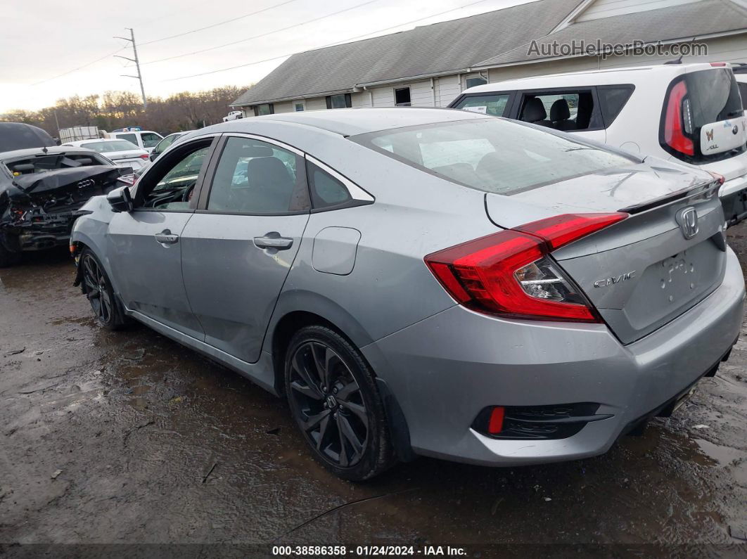 2020 Honda Civic Sport Silver vin: 2HGFC2F86LH536530