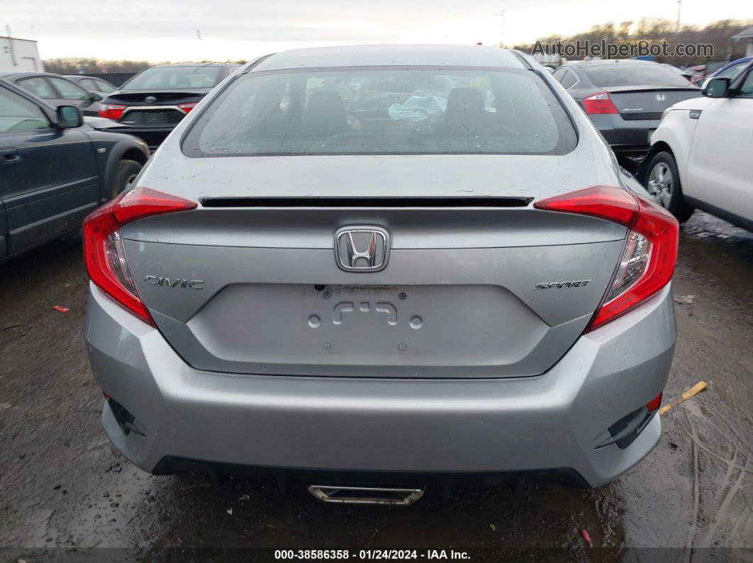 2020 Honda Civic Sport Silver vin: 2HGFC2F86LH536530