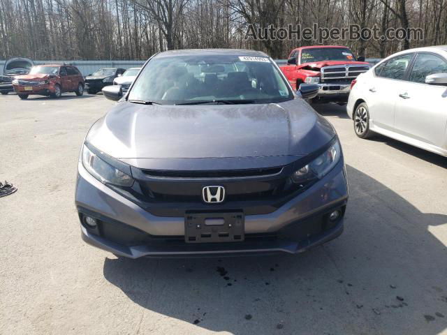 2020 Honda Civic Sport Gray vin: 2HGFC2F86LH538214