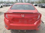 2020 Honda Civic Sport Красный vin: 2HGFC2F86LH557751