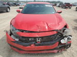 2020 Honda Civic Sport Красный vin: 2HGFC2F86LH557751