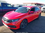 2020 Honda Civic Sport  Red vin: 2HGFC2F86LH562125