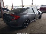 2020 Honda Civic Sedan Sport Gray vin: 2HGFC2F86LH591124