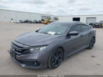 2020 Honda Civic Sport  Gray vin: 2HGFC2F86LH601506