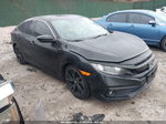 2019 Honda Civic Sport Черный vin: 2HGFC2F87KH504779