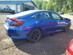 2019 Honda Civic Sport Синий vin: 2HGFC2F87KH525292