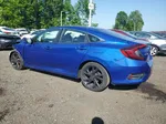 2019 Honda Civic Sport Blue vin: 2HGFC2F87KH525292