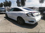 2019 Honda Civic Sedan Sport White vin: 2HGFC2F87KH544179