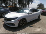 2019 Honda Civic Sedan Sport White vin: 2HGFC2F87KH544179